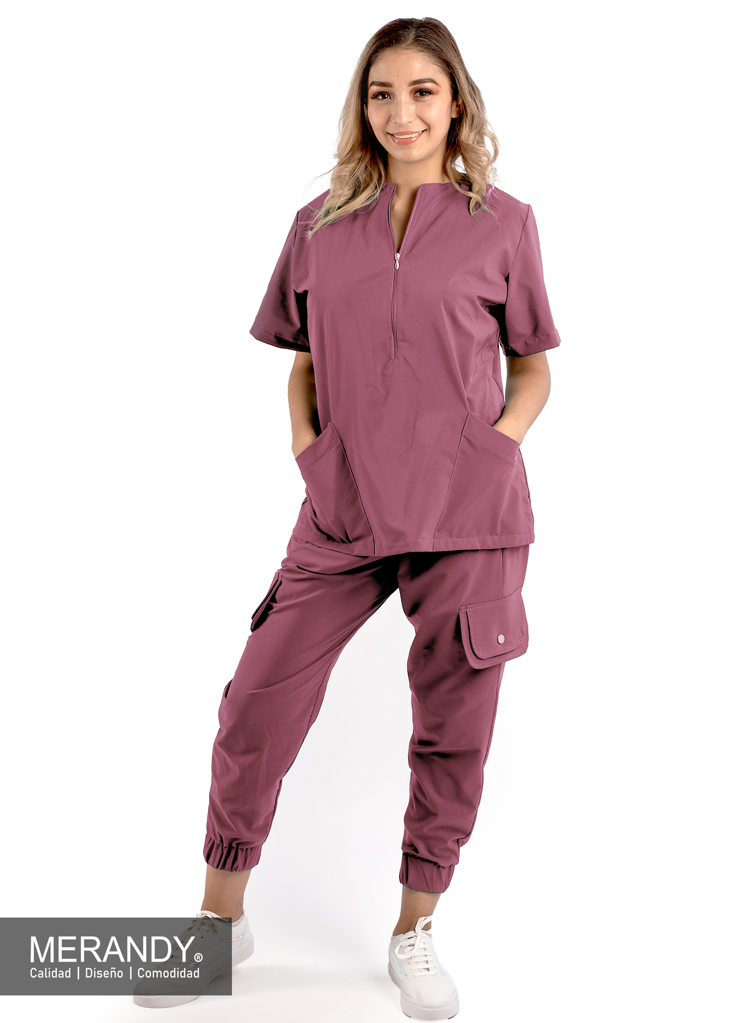 Scrub Antifluido New Style Dama