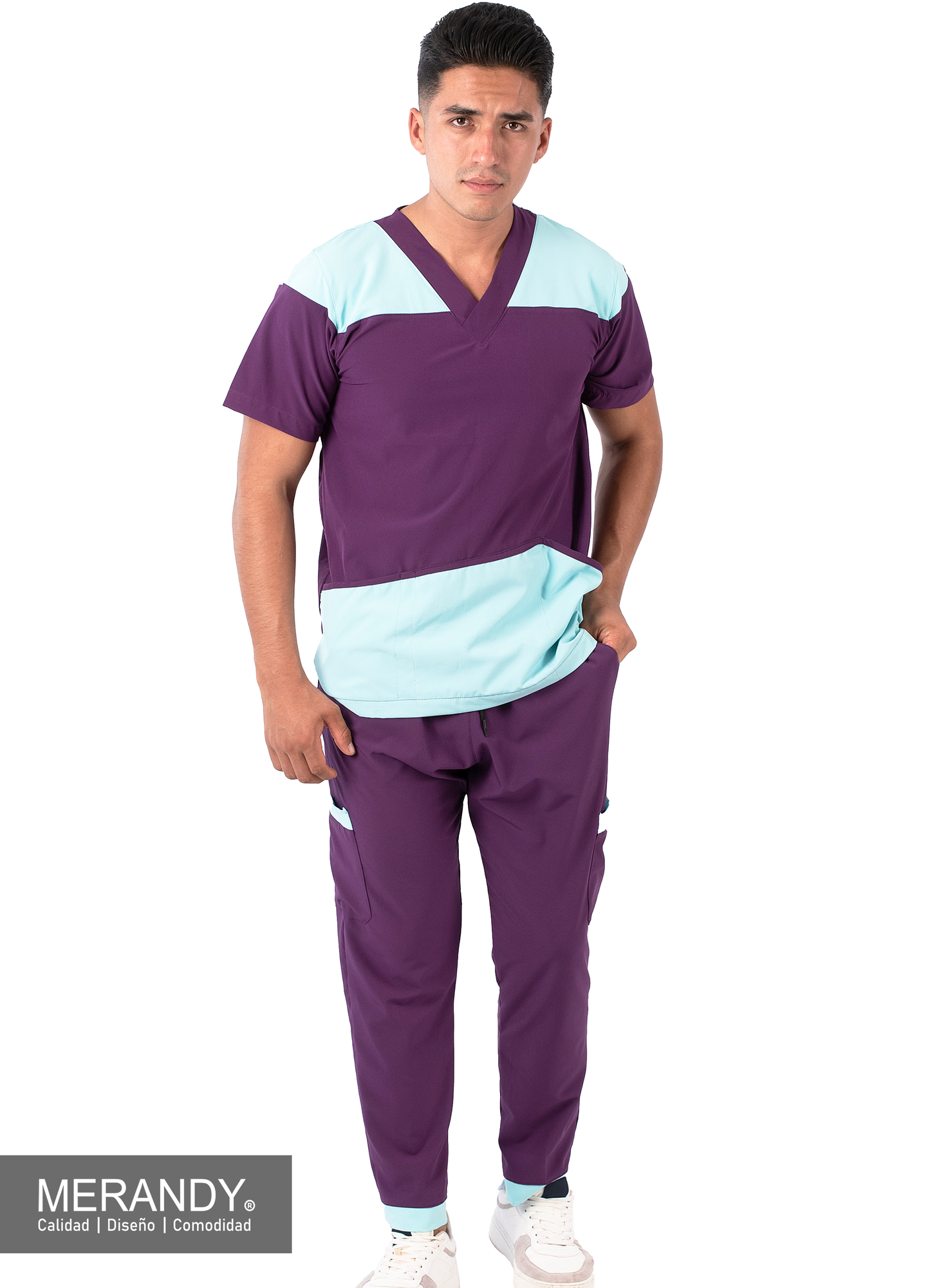 Scrub Mix Antifluido Caballero