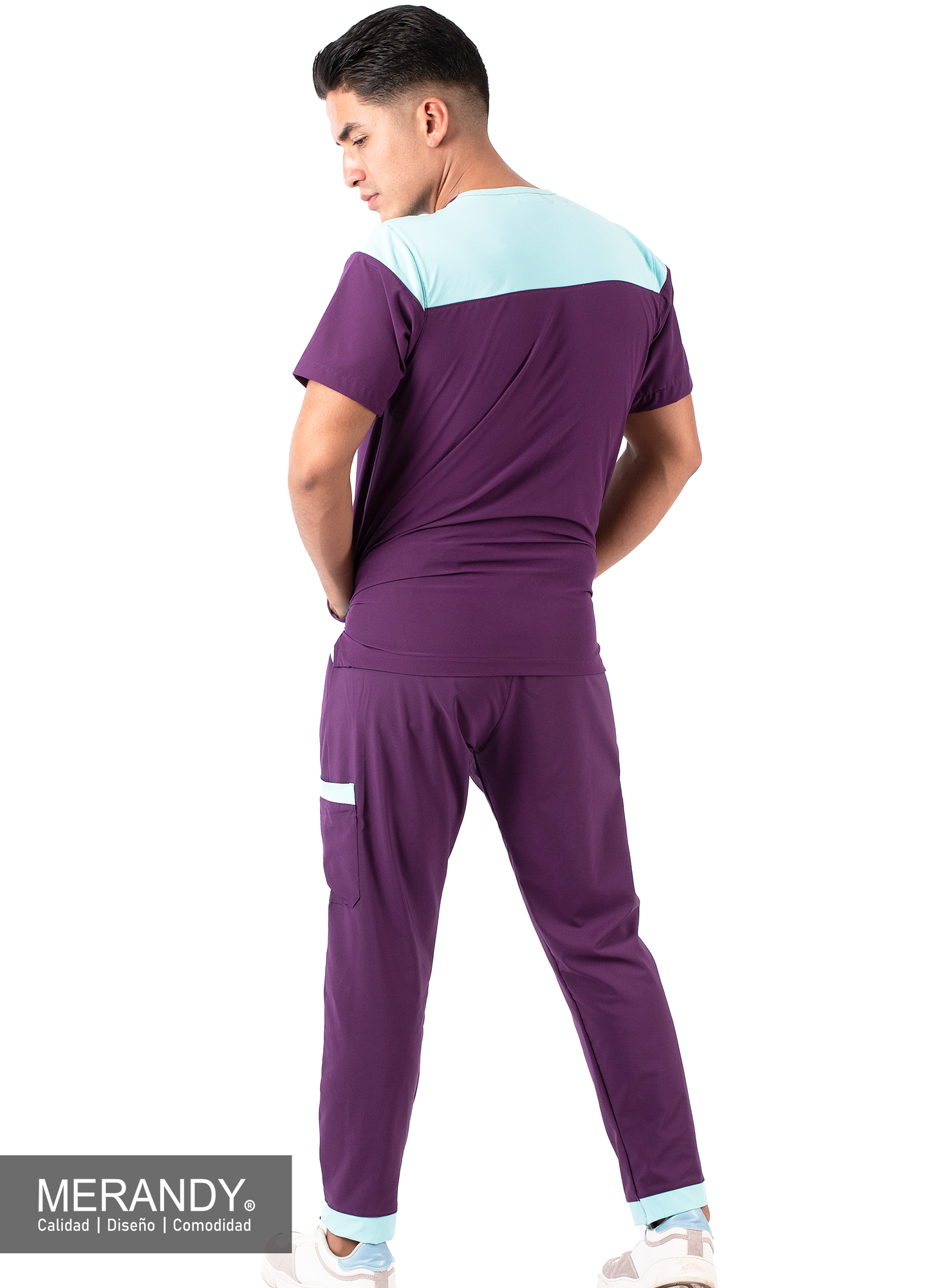 Scrub Mix Antifluido Caballero