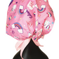 Cofia para Dama Antifluído Unicornios Rosa