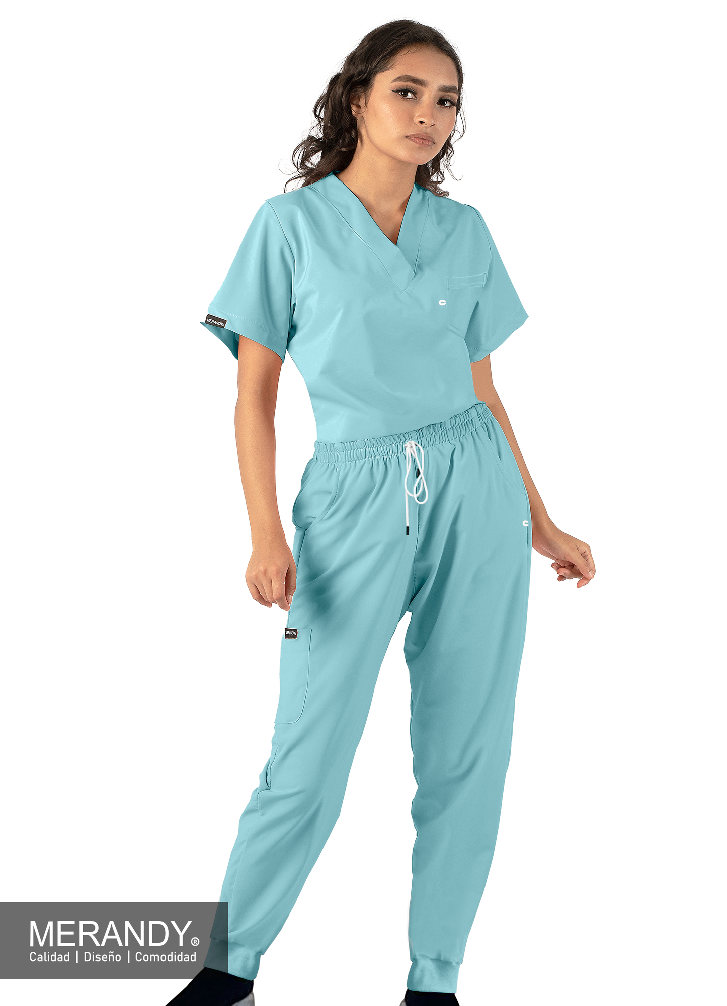 Scrub Chicago Dama Gama de Azules