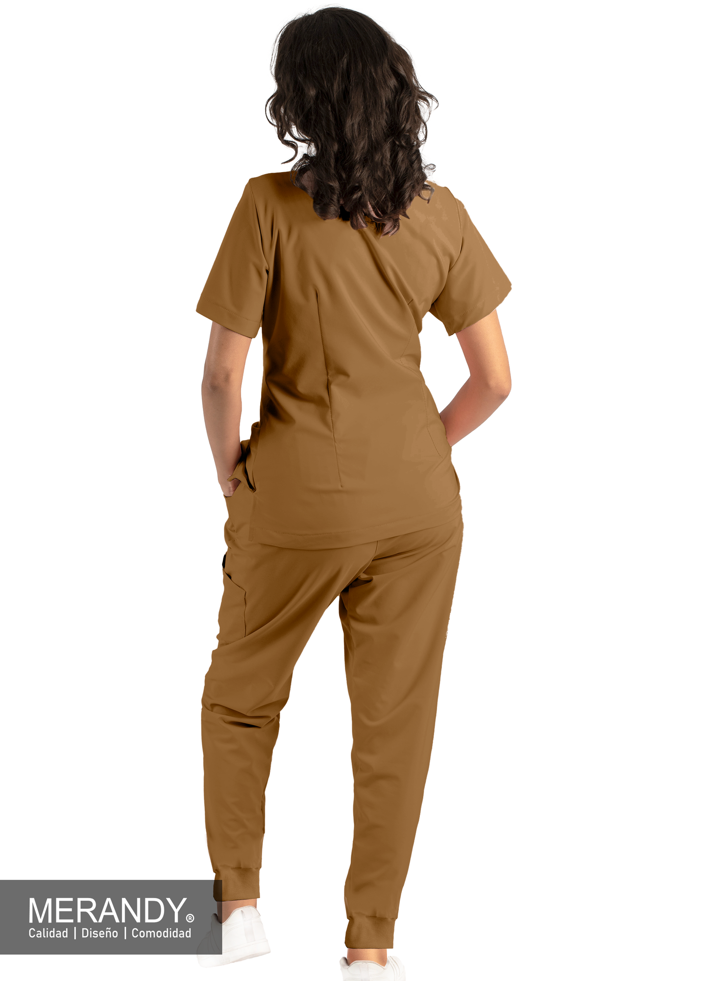 Scrub Chicago Dama Beige