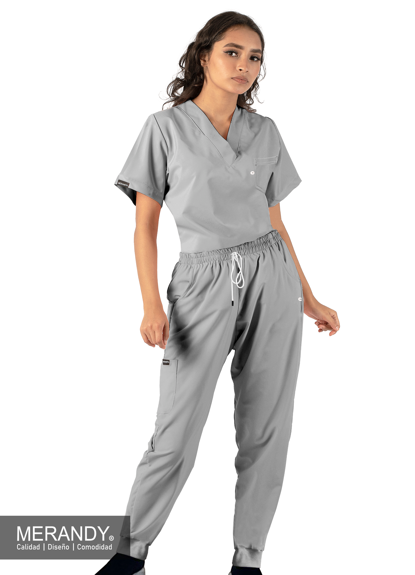 Scrub Chicago Dama Gris