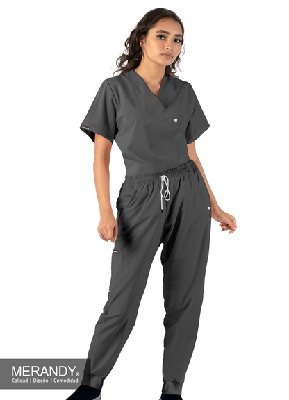 Scrub Chicago Dama Gris