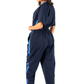 Scrub Lineal Dos Azules Antifluido Dama