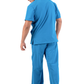 Scrub Madness Antifluido Azul Celeste Caballero