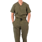 Scrub Madness Verde Militar Antifluido Caballero