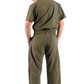 Scrub Madness Verde Militar Antifluido Caballero