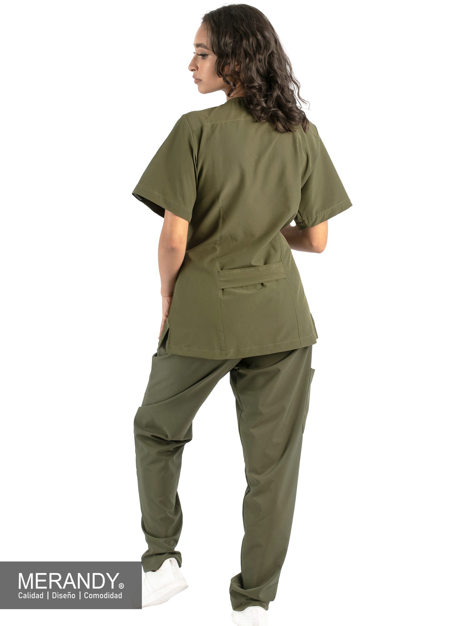 Scrub Militar Antifluido Dama